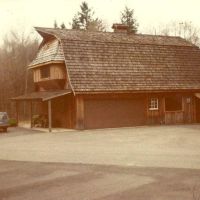 the barn